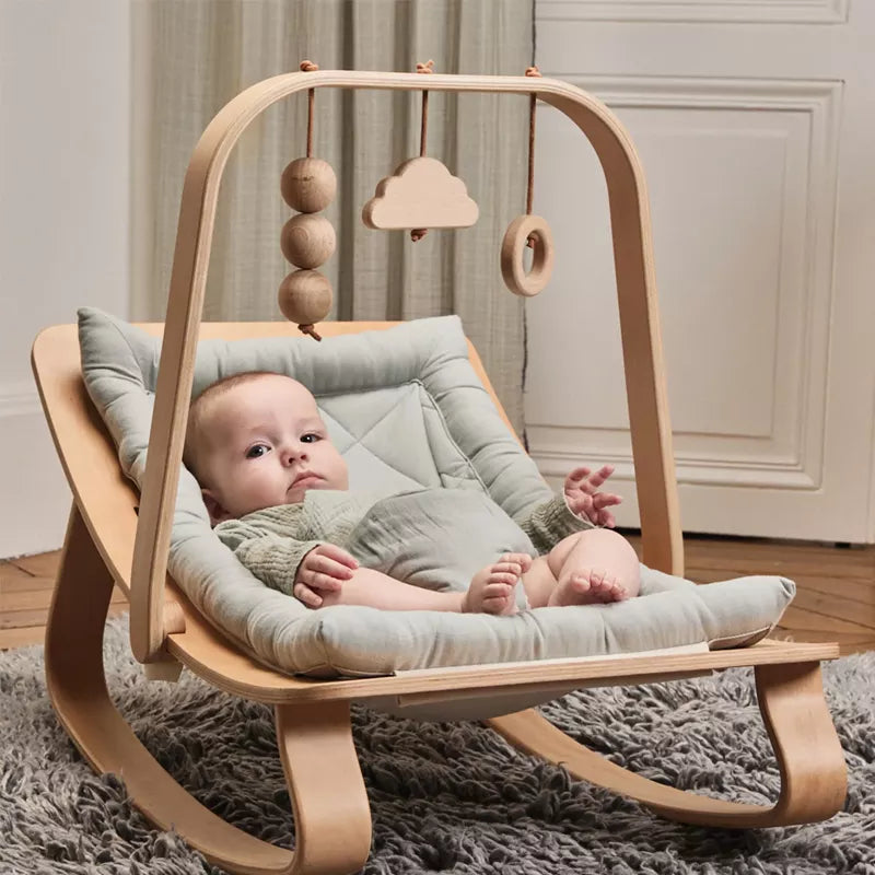 Wooden rocker baby hotsell